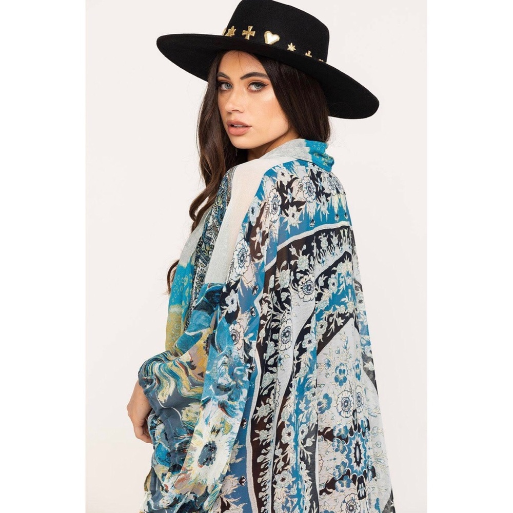 Free People Kimono NWT One Size - Picture 3 of 8
